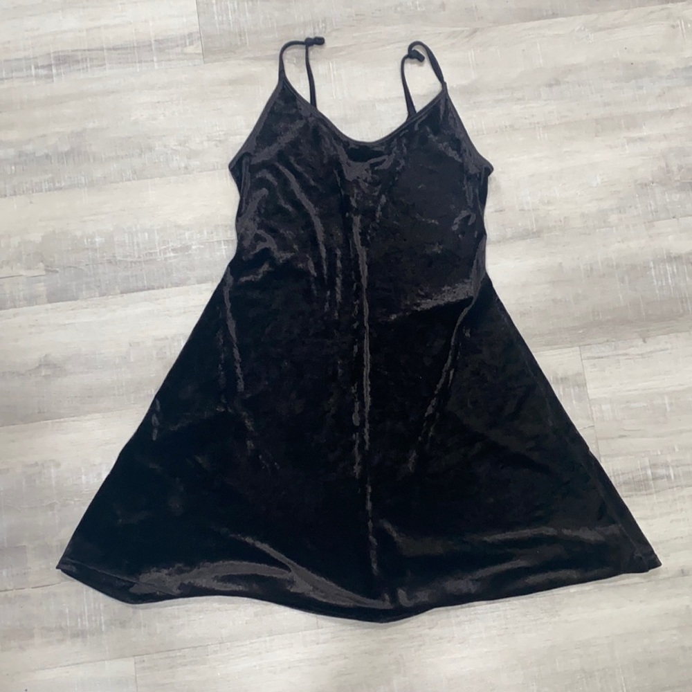 Black Velvet Dress